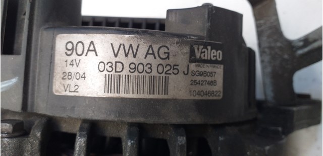 03D903025J VAG Alternador comprar Bilbao
