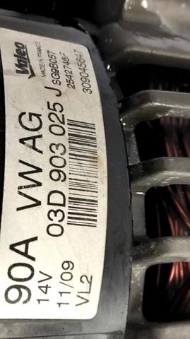 03D903025J Alternador comprar Almería