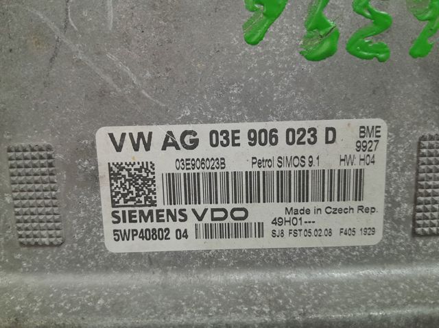 VAG 03E906023D Unidad de control del motor (ECU)  comprar en Albacete