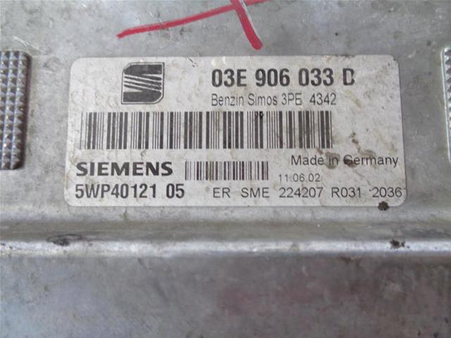 03E906033D VAG ECU  en stock Córdoba