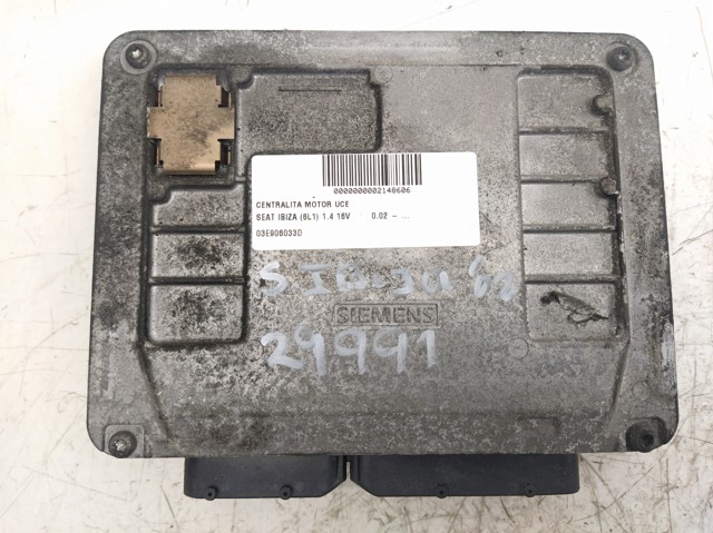 03E906033D VAG Unidad de control del motor (ECU)  disponible Vigo