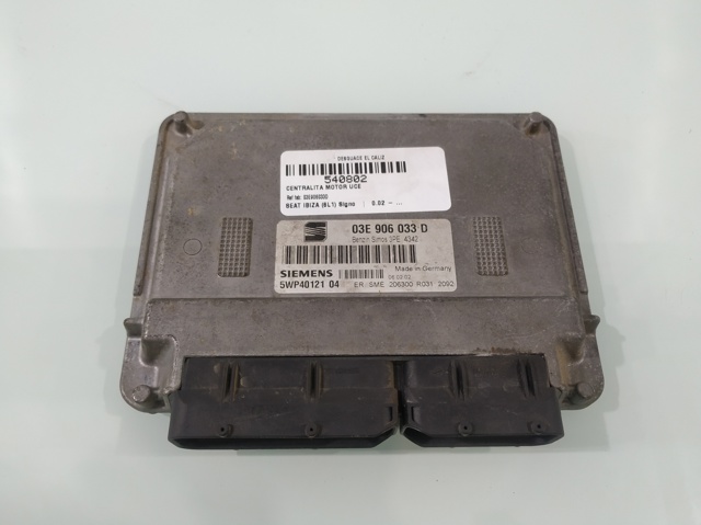 03E906033D ECU  en stock Castellón