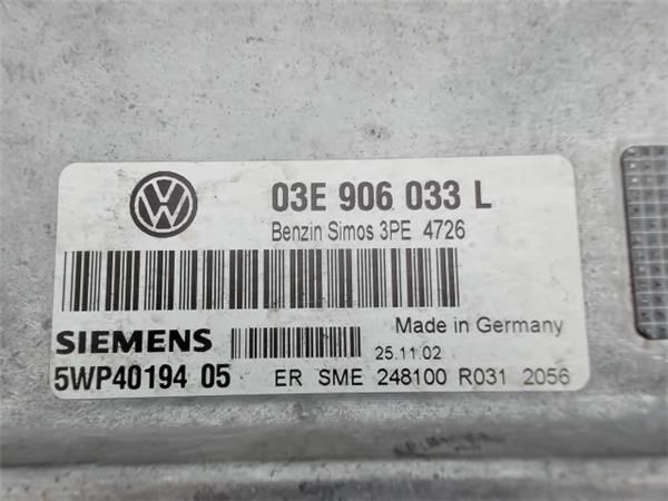 03E906033L VAG Unidad de control del motor (ECU)  disponible Vigo