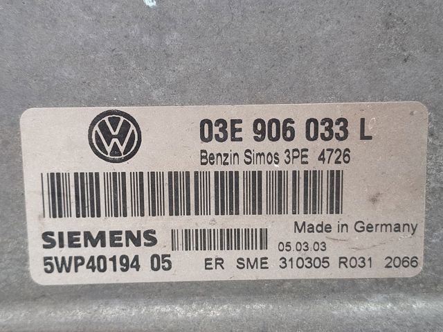 03E906033L Unidad de control del motor (ECU)  disponible Málaga