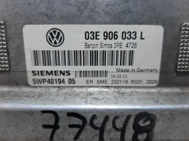 VAG 03E906033L Unidad de control del motor (ECU)  comprar en Ponferrada
