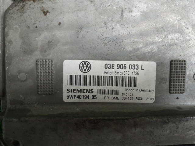 03E906033L Unidad de control del motor (ECU)  comprar en Pontevedra