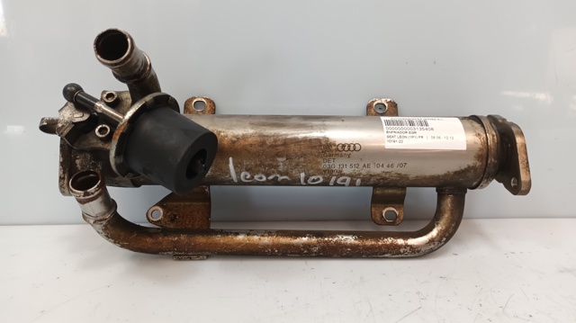 03G131512AE VAG Enfriador de recirculación de gases de escape EGR  en stock Gandía