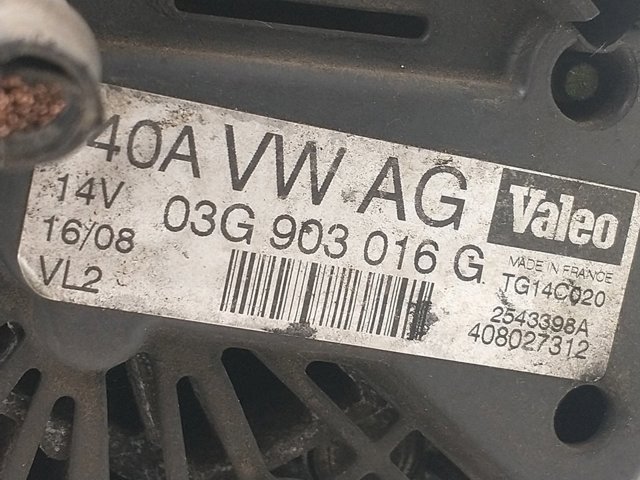 VAG 03G903016G Alternador  comprar en Albacete