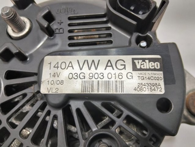 VAG 03G903016G Alternador  disponible España