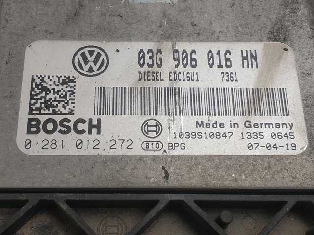 03G906016 Unidad de control del motor (ECU)  disponible Utrera
