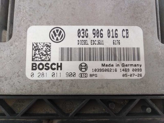 VAG 03G906016CB Unidad de control del motor (ECU)  comprar en Ponferrada