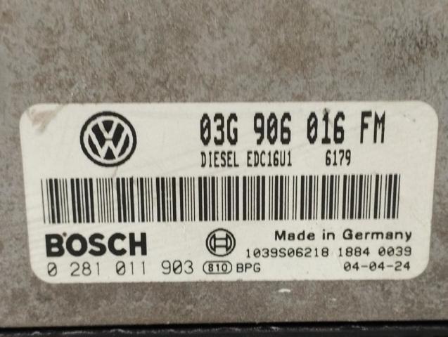 03G906016FM VAG Unidad de control del motor (ECU)  disponible Ourense