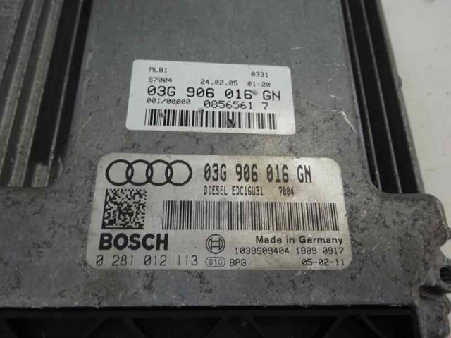 VAG 03G906016GN Unidad de control del motor (ECU)  comprar en Murcia
