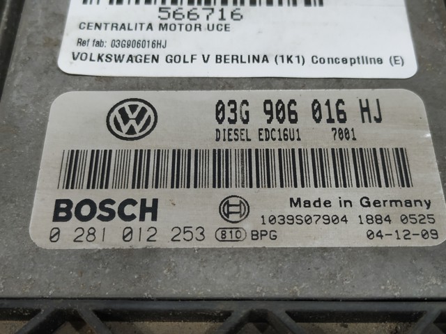 03G906016HJ VAG
