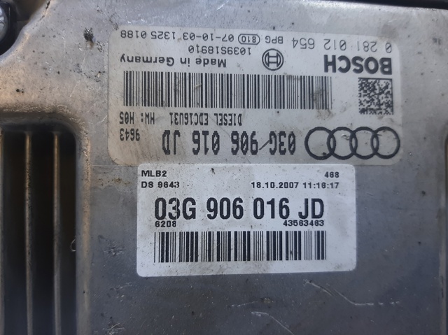 VAG 03G906016JD ECU  en stock Terrassa