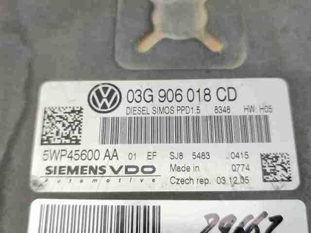 03G906018CD VAG ECU  en stock Córdoba