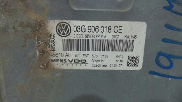 03G906018CE Unidad de control del motor (ECU)  comprar en Zaragoza