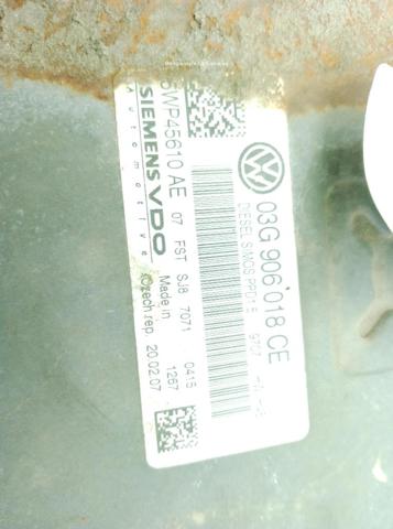 03G906018CE Unidad de control del motor (ECU)  comprar en Zaragoza