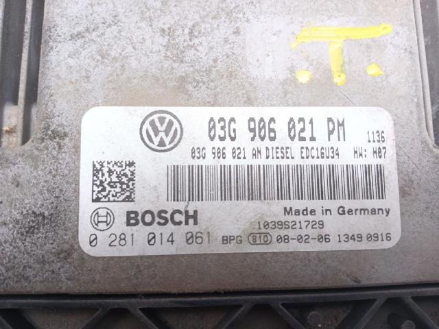 03G906021PM Unidad de control del motor (ECU)  comprar en Zaragoza