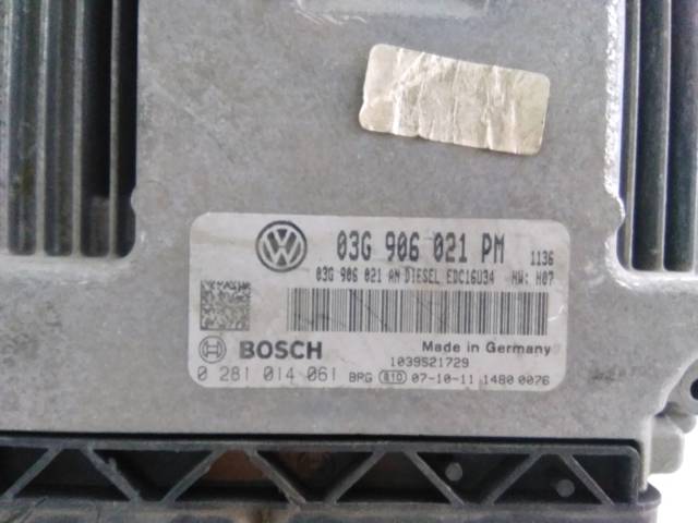 VAG 03G906021PM Unidad de control del motor (ECU)  disponible Lugo
