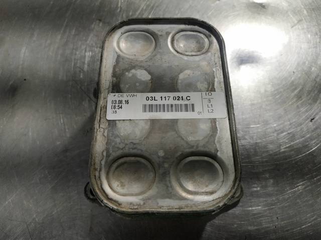 03L117021C VAG Radiador de aceite debajo del filtro  disponible Ourense