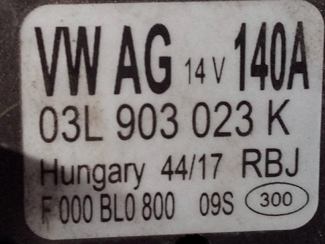03L903023K Alternador comprar Girona