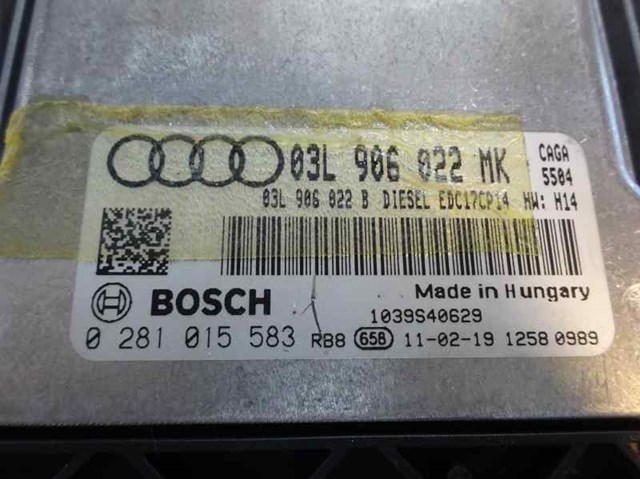 Módulo de control del motor para Audi A4  (8K2)