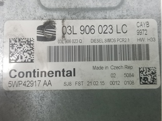 03L906023LC VAG ECU comprar Alcalá