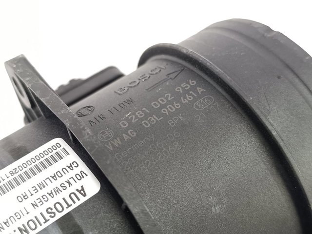 Sensor De Flujo De Aire/Medidor De Flujo (Flujo de Aire Masibo) Audi A4 8W2, 8WC