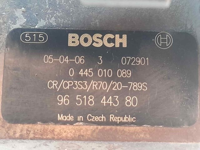 0445010089 PEUGEOT Bomba de alta presión de combustible  comprar en Jaén