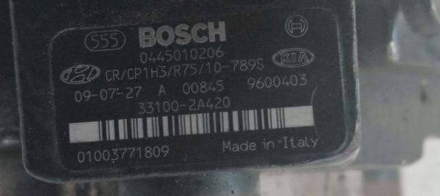 Bomba de alta presión KIA Sportage 3 SL