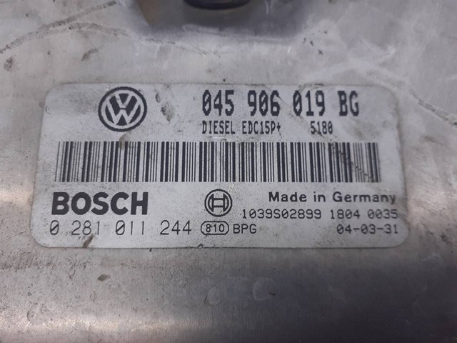 045906019BG Unidad de control del motor (ECU)  comprar en Pontevedra