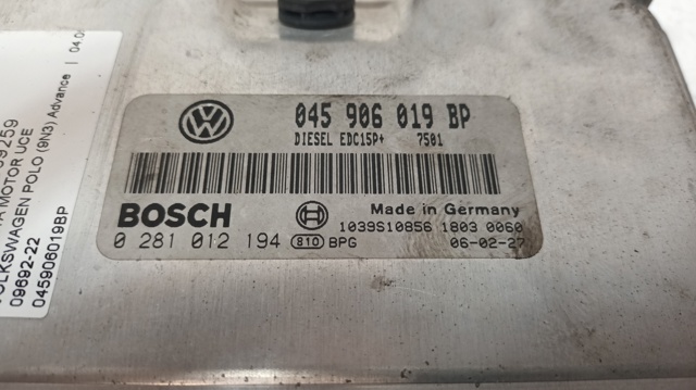045906019BP ECU comprar Almería