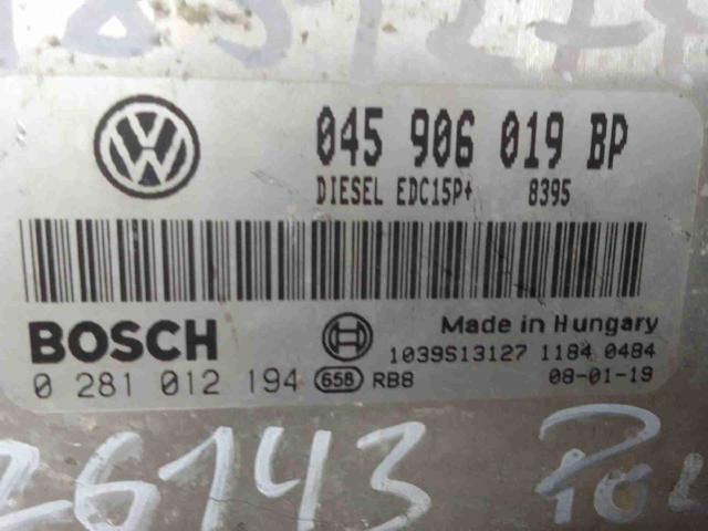 045906019BP VAG Unidad de control del motor (ECU)  comprar en Jaén