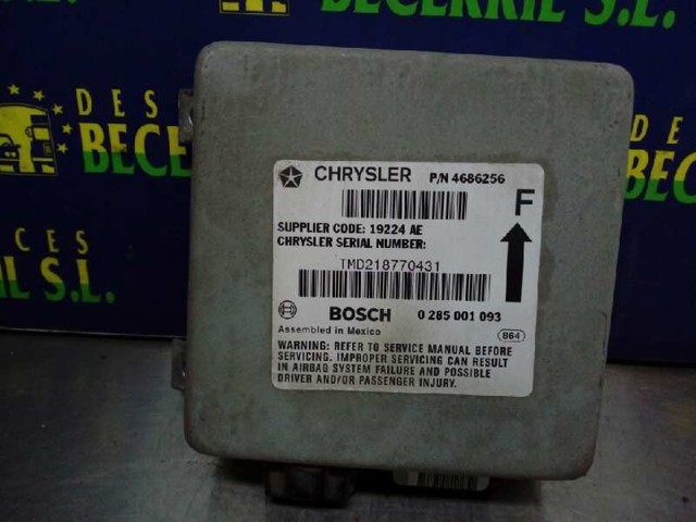 Procesador Del Modulo De Control De AIRBAG 04686256 Chrysler