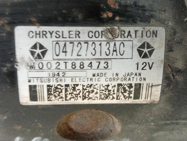 CHRYSLER 04727313AC Motor de arranque  disponible Valladolid