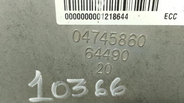 CHRYSLER 04745860 Unidad de control del motor (ECU)  comprar en Ponferrada