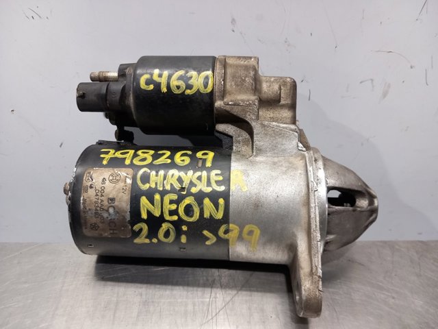 Motor arranque para chrysler neon 2.0 16v g z ol 04793493