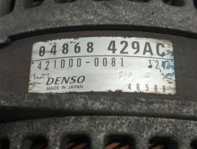 04868429AC CHRYSLER Alternador comprar Madrid