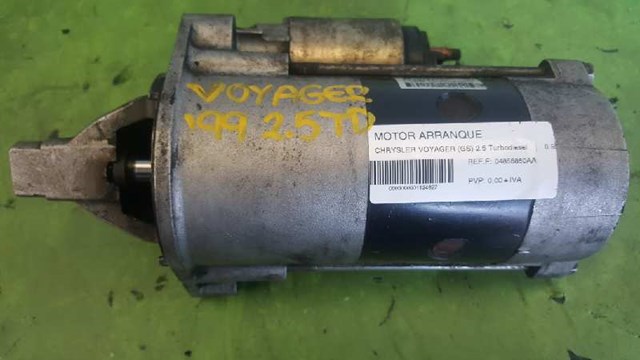 Motor arranque para chrysler voyager / grand voyager iii 2.5 td 425clirs/xenc 04868860AA