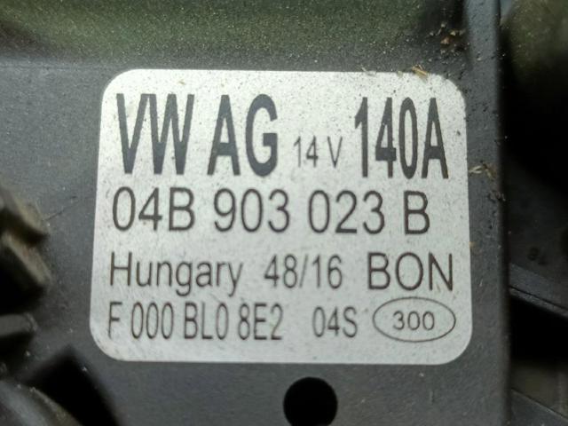 VAG 04B903023B Alternador  disponible España