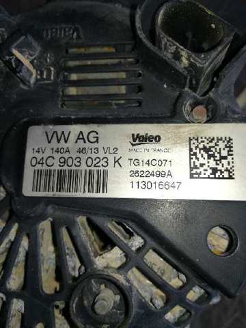 04C903023K VAG Alternador comprar Madrid