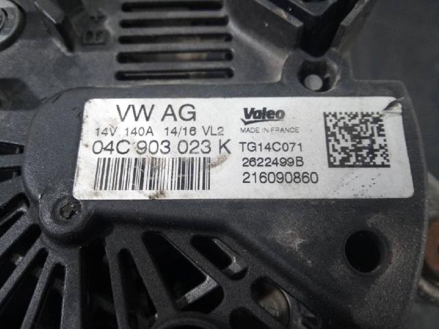 VAG 04C903023K Alternador  disponible Valladolid