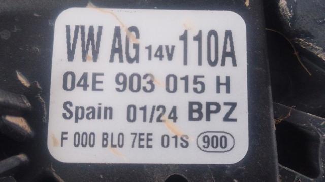 04E903015H VAG Alternador  en stock Córdoba
