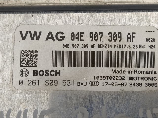04E907309AF VAG Unidad de control del motor (ECU)  disponible Alicante