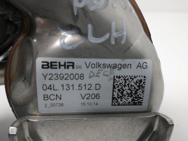 04L131512D VAG Enfriador de recirculación de gases de escape EGR  comprar en Lleida