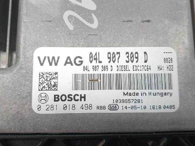 VAG 04L907309D Unidad de control del motor (ECU)  comprar en Ponferrada