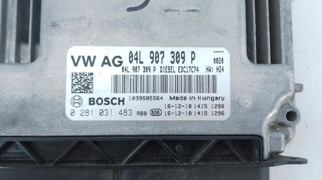 04L907309P VAG Unidad de control del motor (ECU)  disponible Ourense