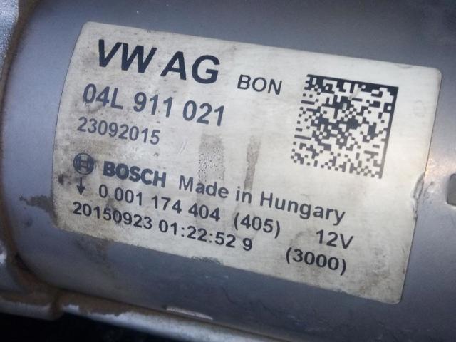 VAG 04L911021 Motor de arranque comprar Tarragona