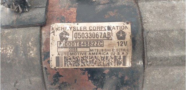 CHRYSLER 05033067AB Motor de arranque  comprar en Albacete
